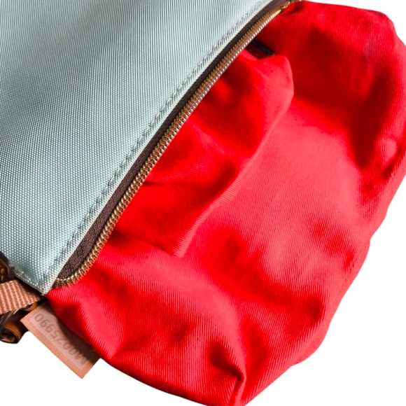 Dooney & Bourke Light Blue and Brown Crossbody Bag - Picture 7 of 10